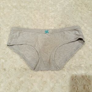 Aerie Real Soft Stretch MADE FOR THE SHADE Grey Underwear Undies Panties Small